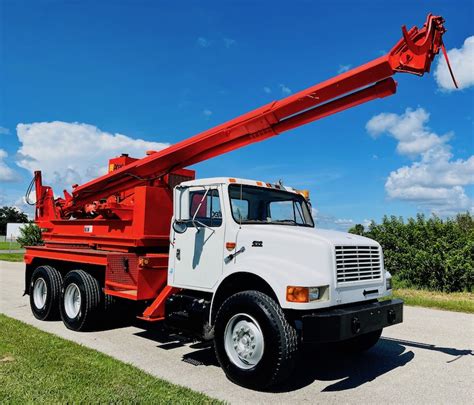 altec mini digger|utility pole auger truck.